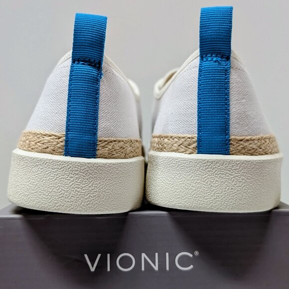 Vionic Jovie Canvas Sneakers in White - NWT - Picture 11 of 16